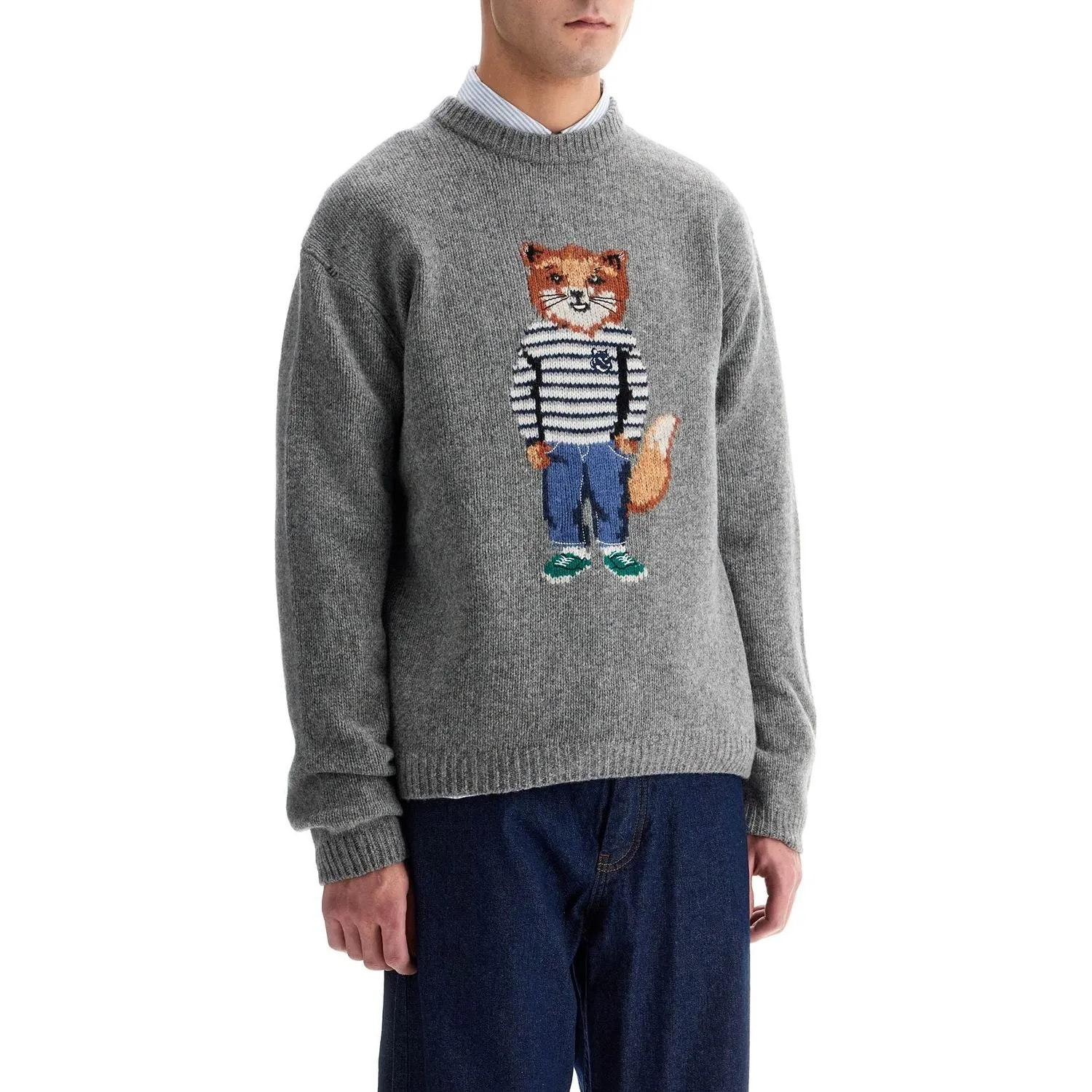 Maison Kitsune sweater in wool