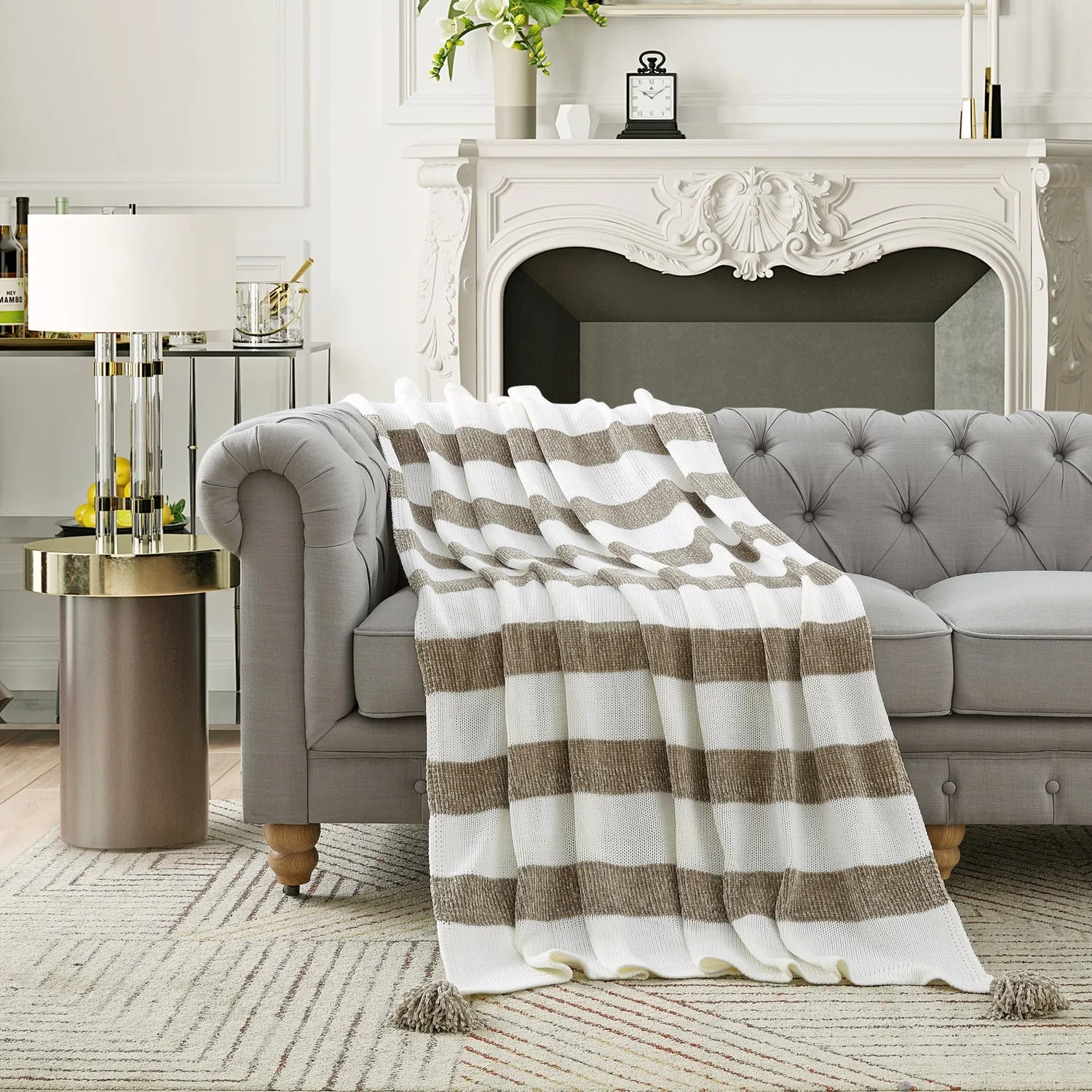 Mara 4 Corner Tassel Throw