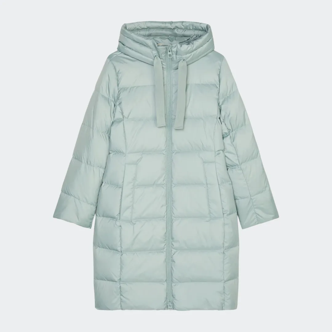 Marc O'Polo Hooded Down Coat | Frozen Mint