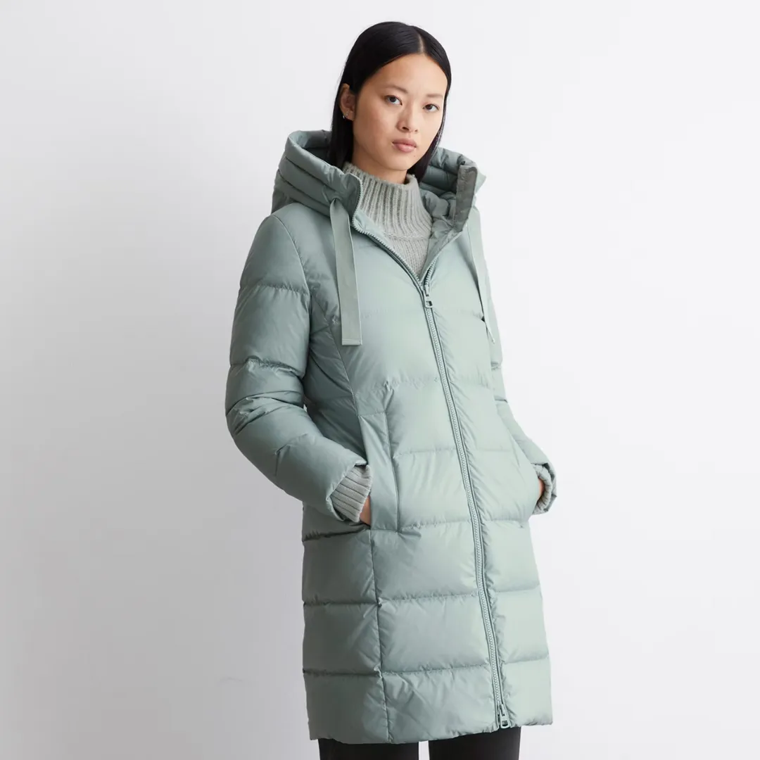 Marc O'Polo Hooded Down Coat | Frozen Mint