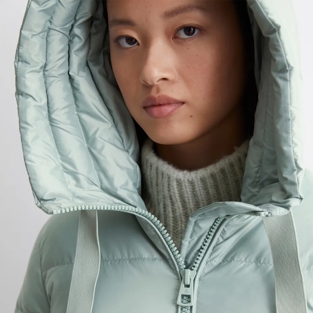 Marc O'Polo Hooded Down Coat | Frozen Mint