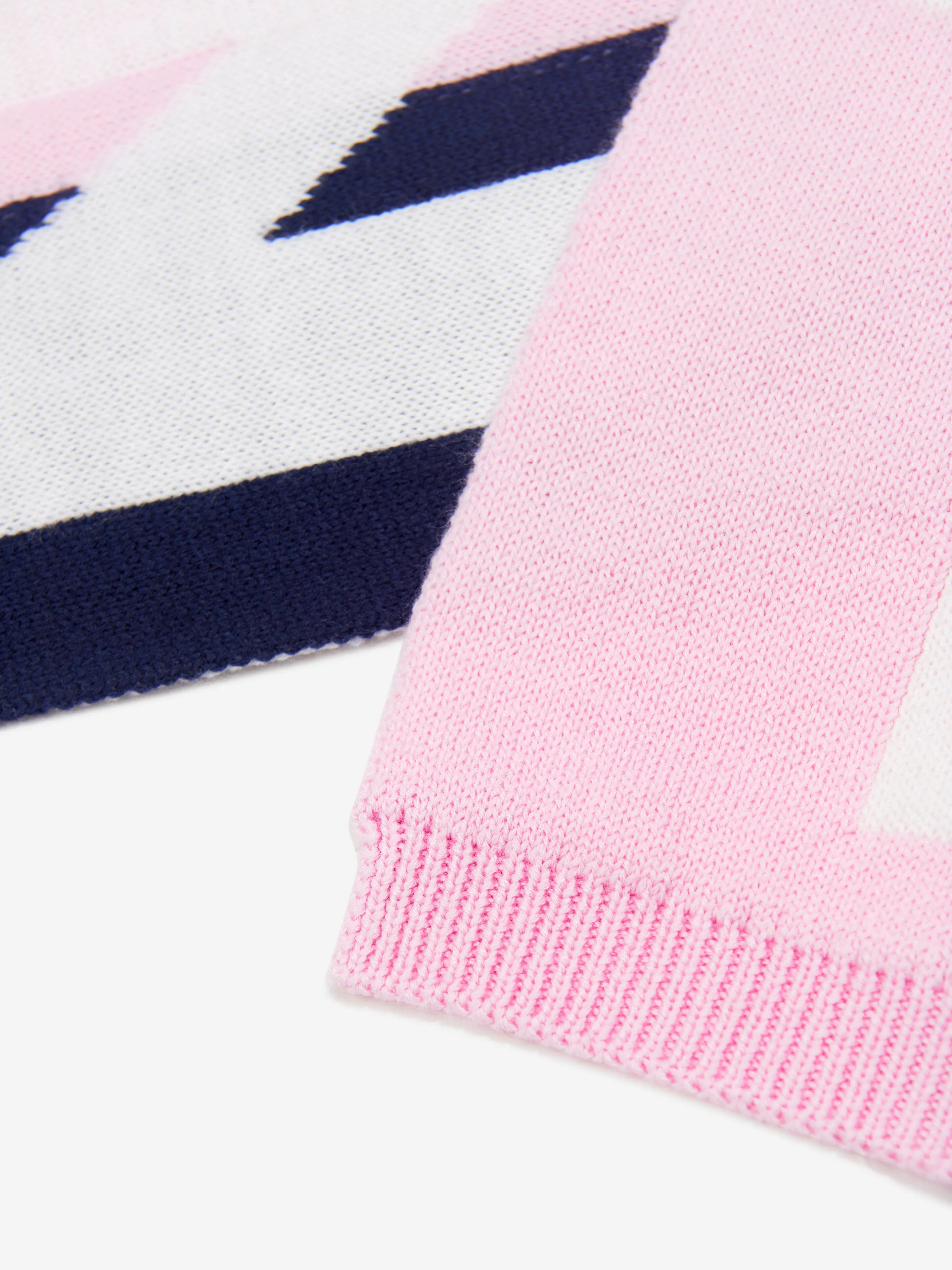 MARNI Girls Wool Logo Scarf