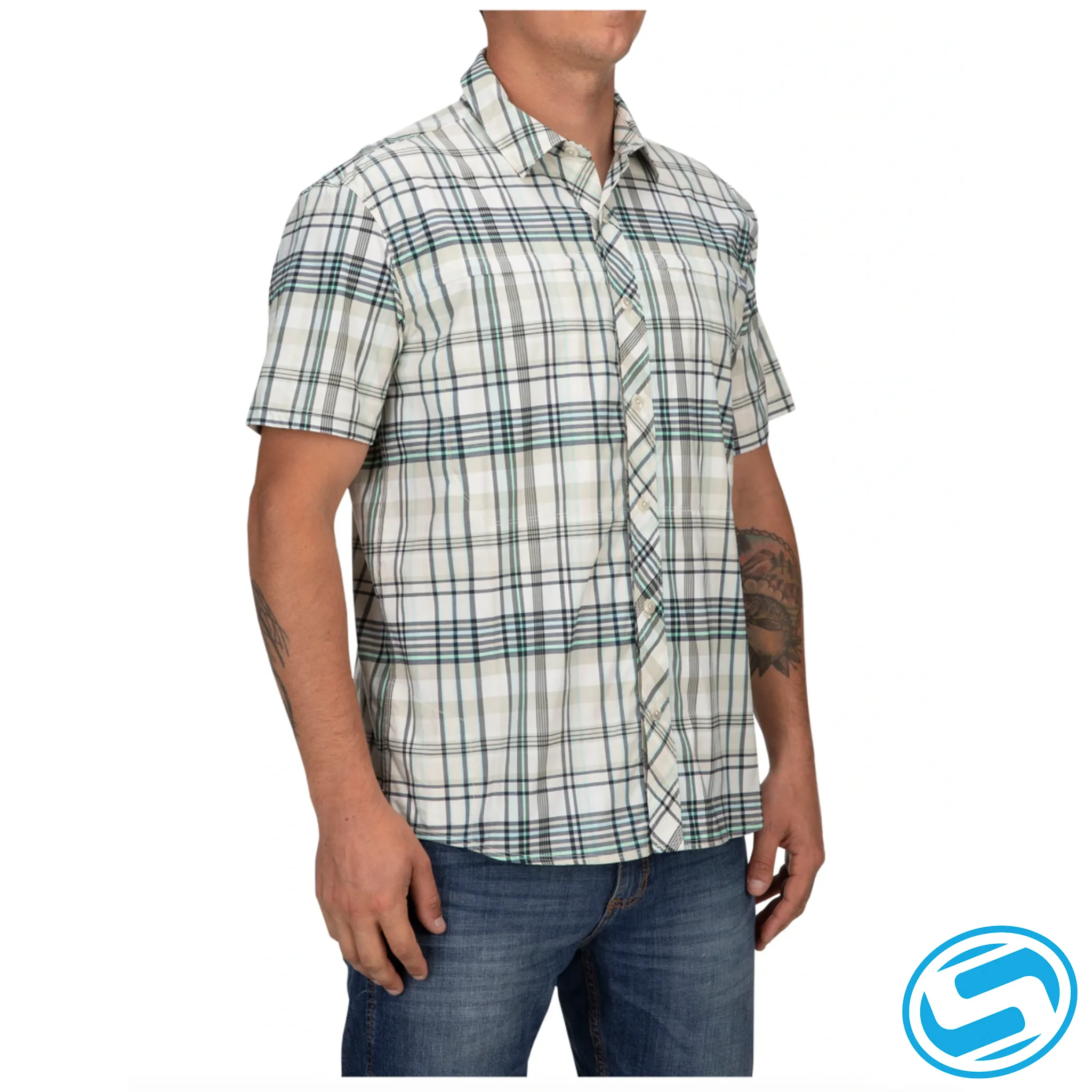 Men's Simms Stone Cold Short Sleeve Shirt