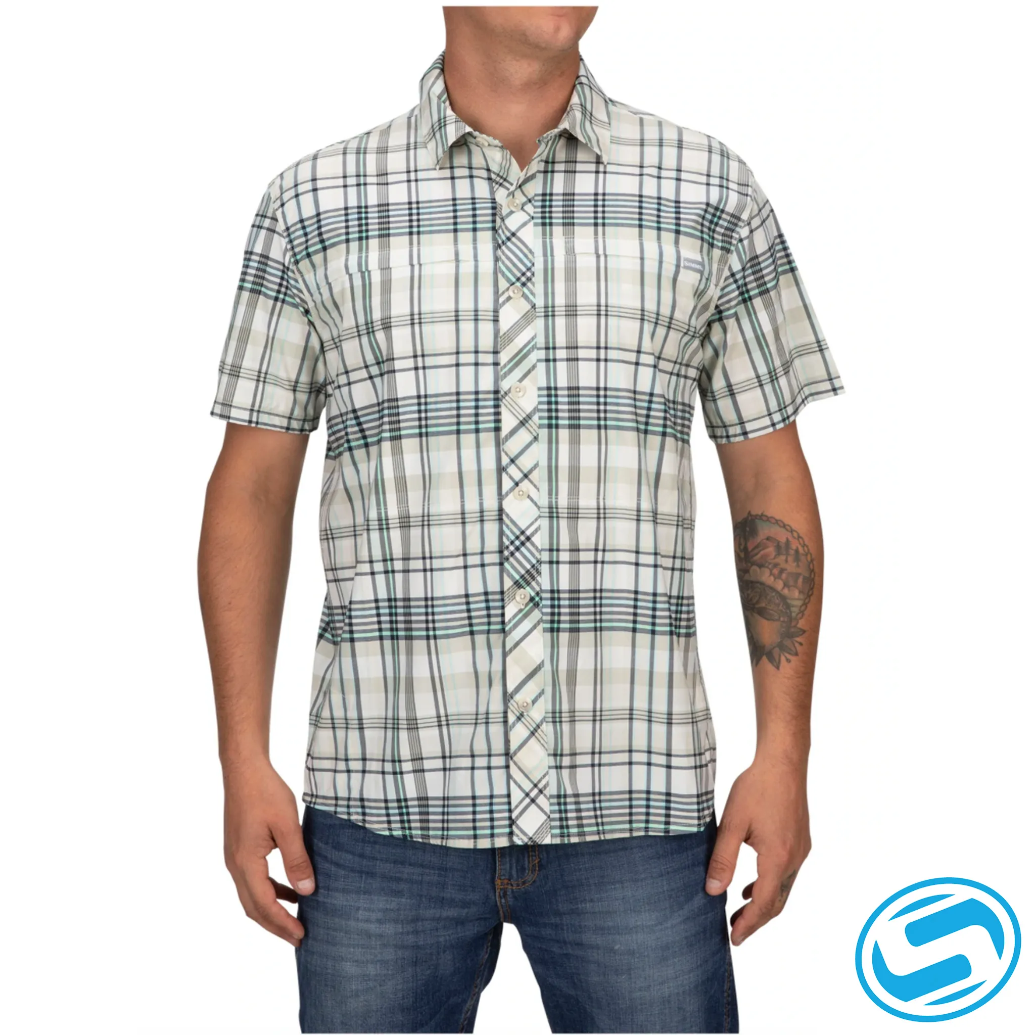 Men's Simms Stone Cold Short Sleeve Shirt