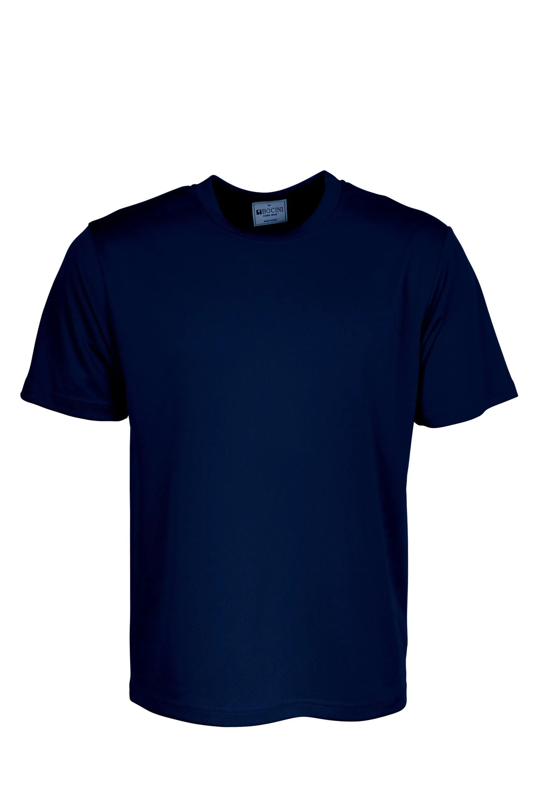 Mens Sun Smart SS Crew Shirt - Navy