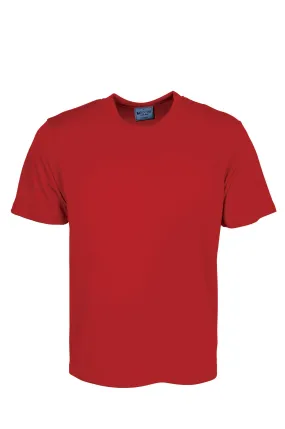 Mens Sun Smart SS Crew Shirt - Red