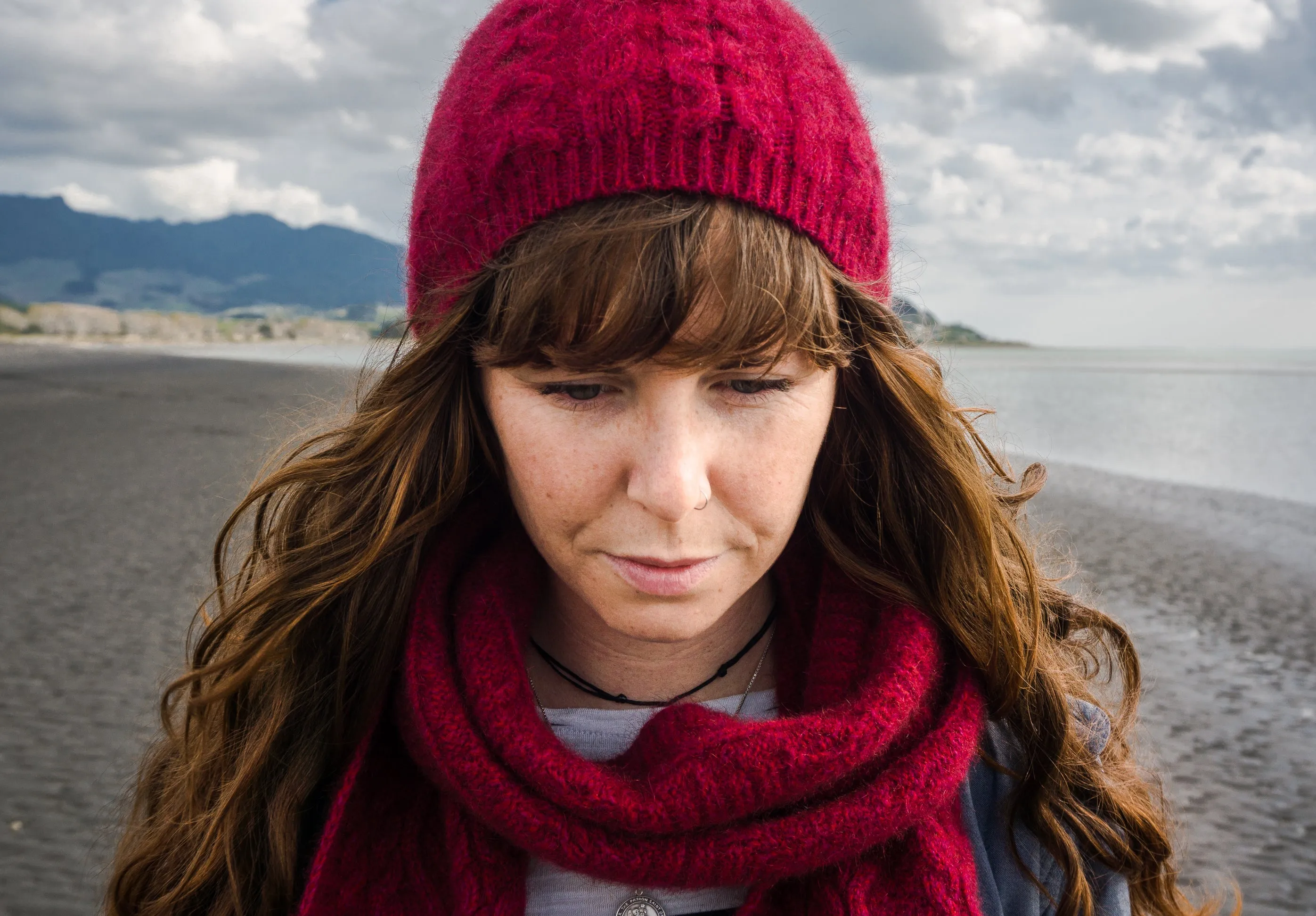 Merino Possum Cable Knit Hat