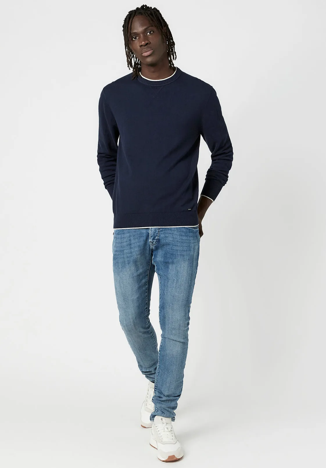 Merino Wool Wiquip Sweater - BM23686