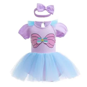 Mermaid Disney Costume Romper for Baby Girl Mermaid C