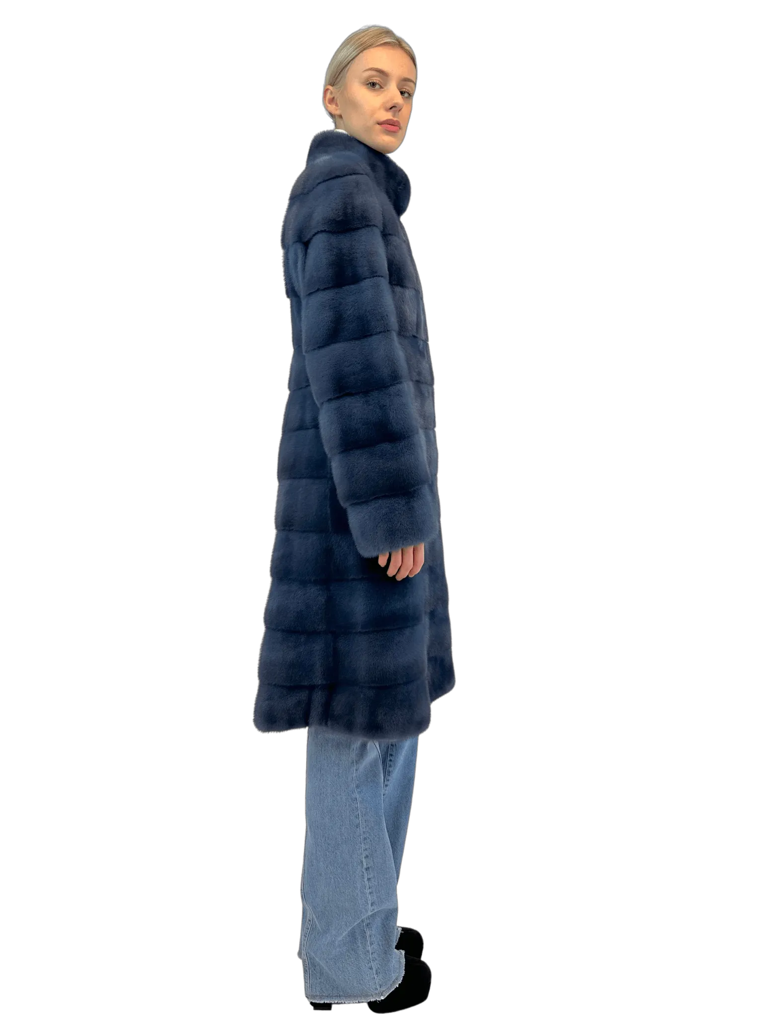 Mink Coat with Collar