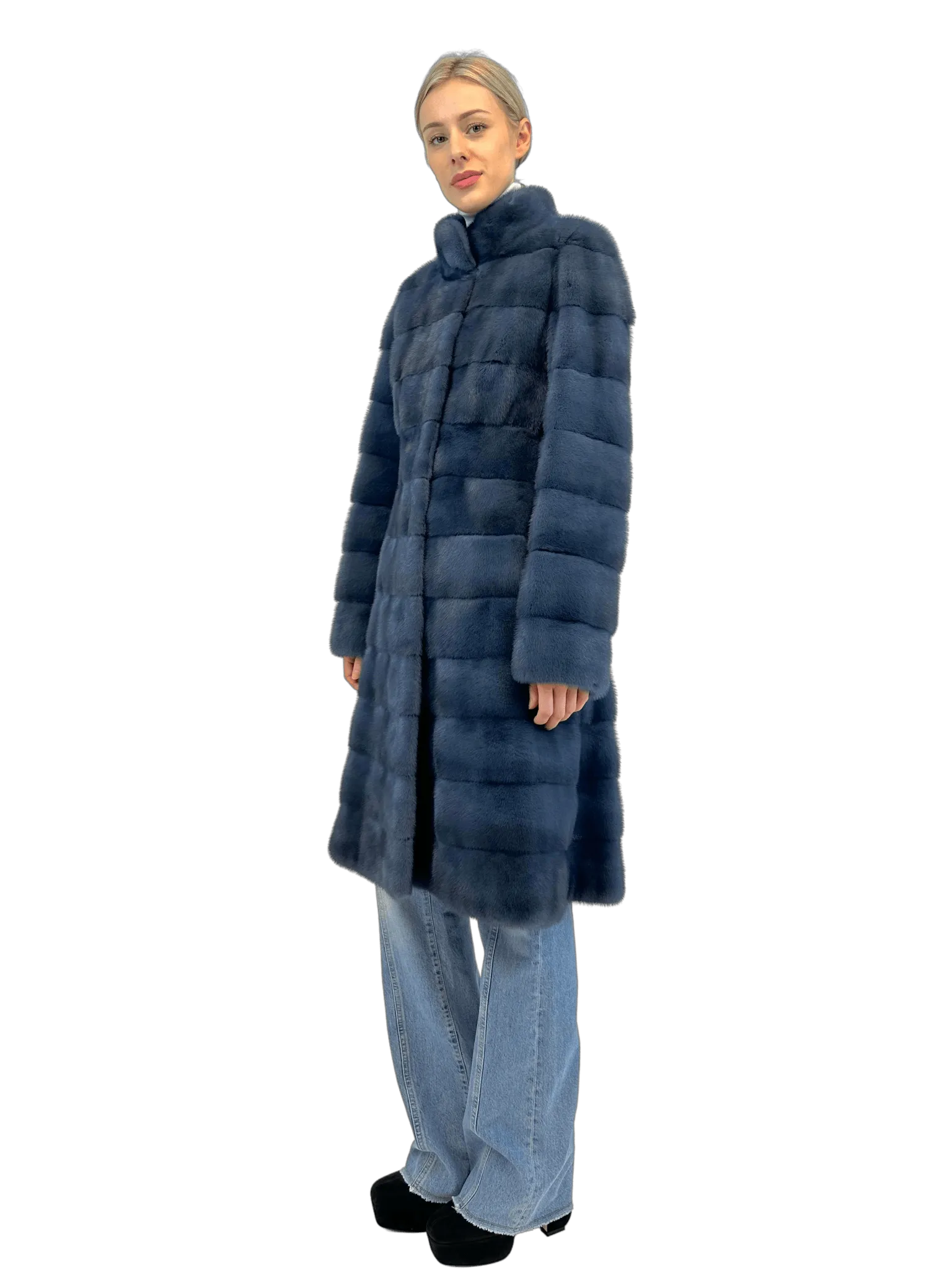 Mink Coat with Collar