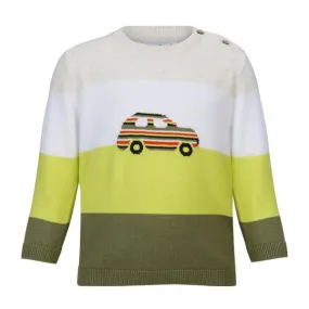 MULTICOLOUR STRIPED BOYS SWEATER