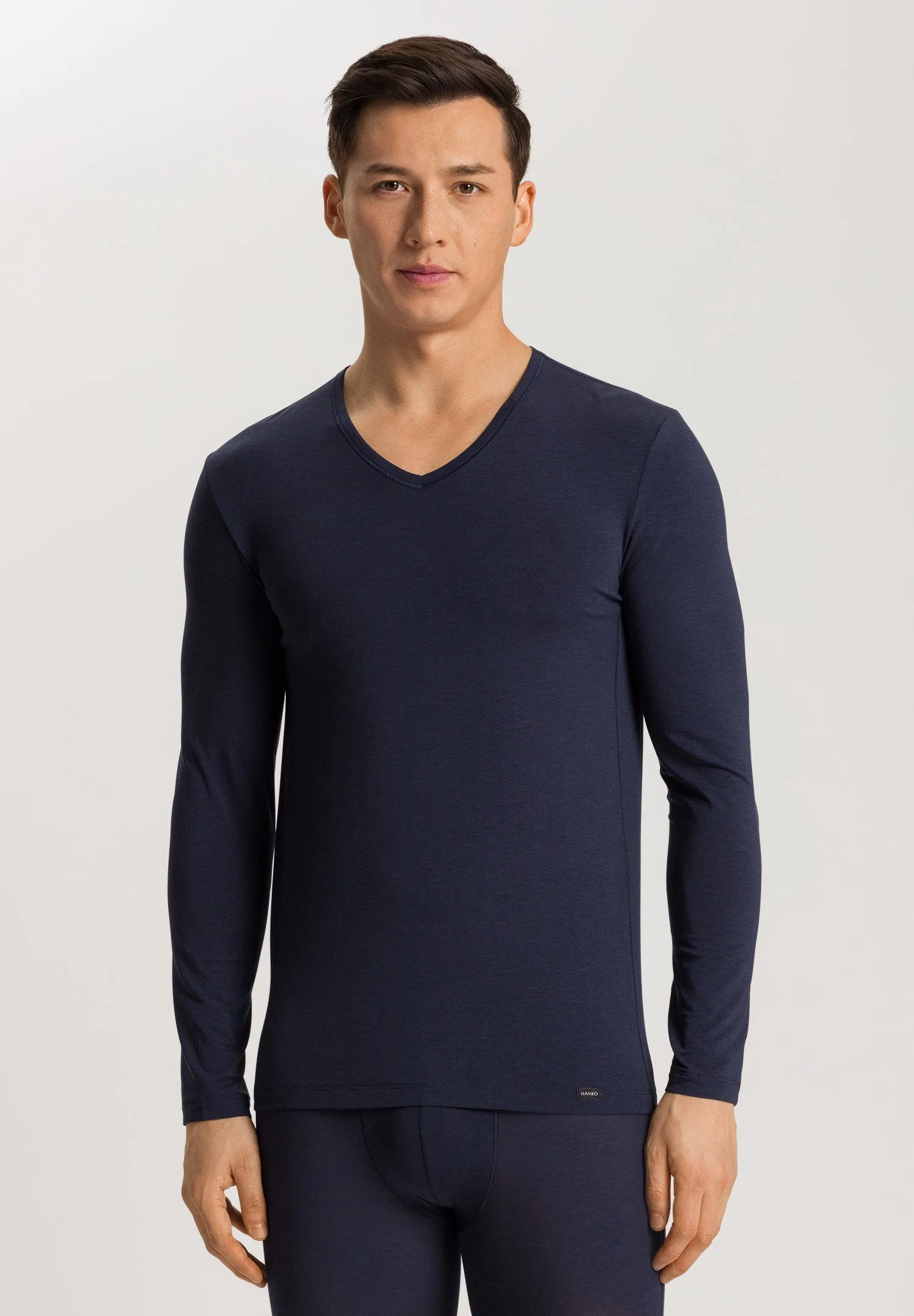 Natural Function Fitted V-Neck Top | Deep Navy 73187-1610