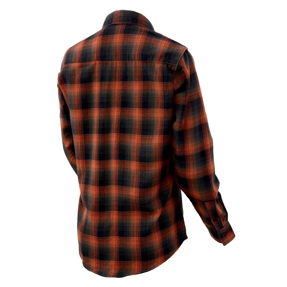 NexGen MNG21607 Women's Casual Red and Black Long Sleeve Cotton Casual Flannel Shirt