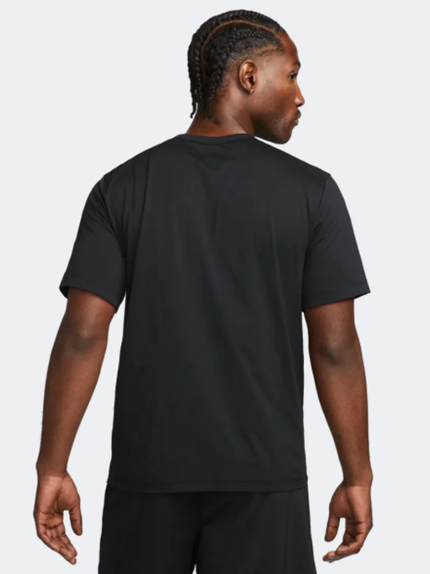 Nike Dri-Fit Uv Hyverse Men Training T-Shirt Black