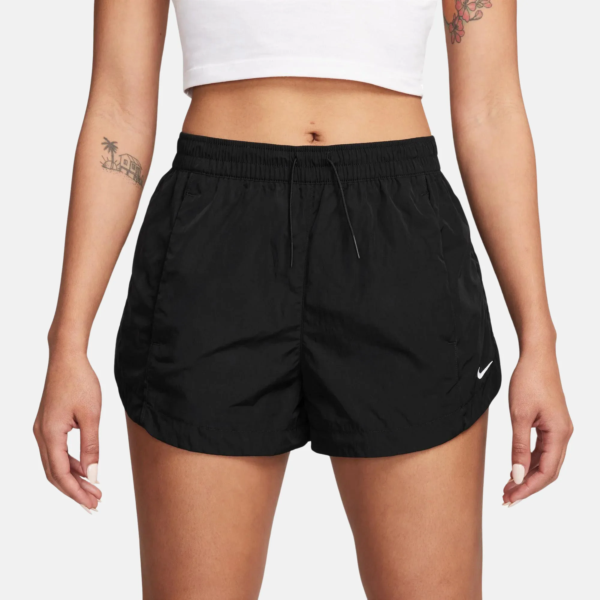 Nike Women's Windrunner Black Shorts