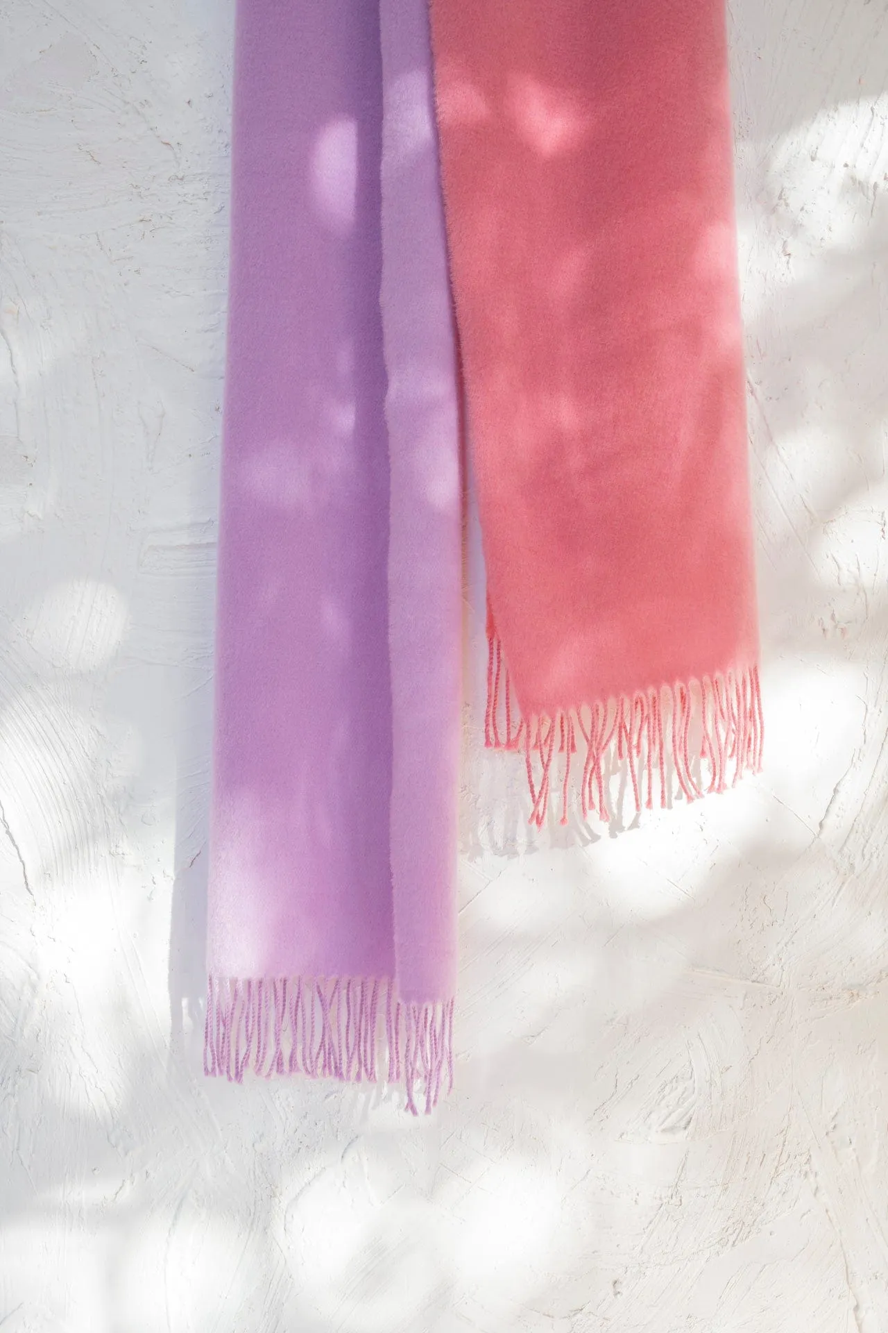 Nina Wool Scarf in Lilac