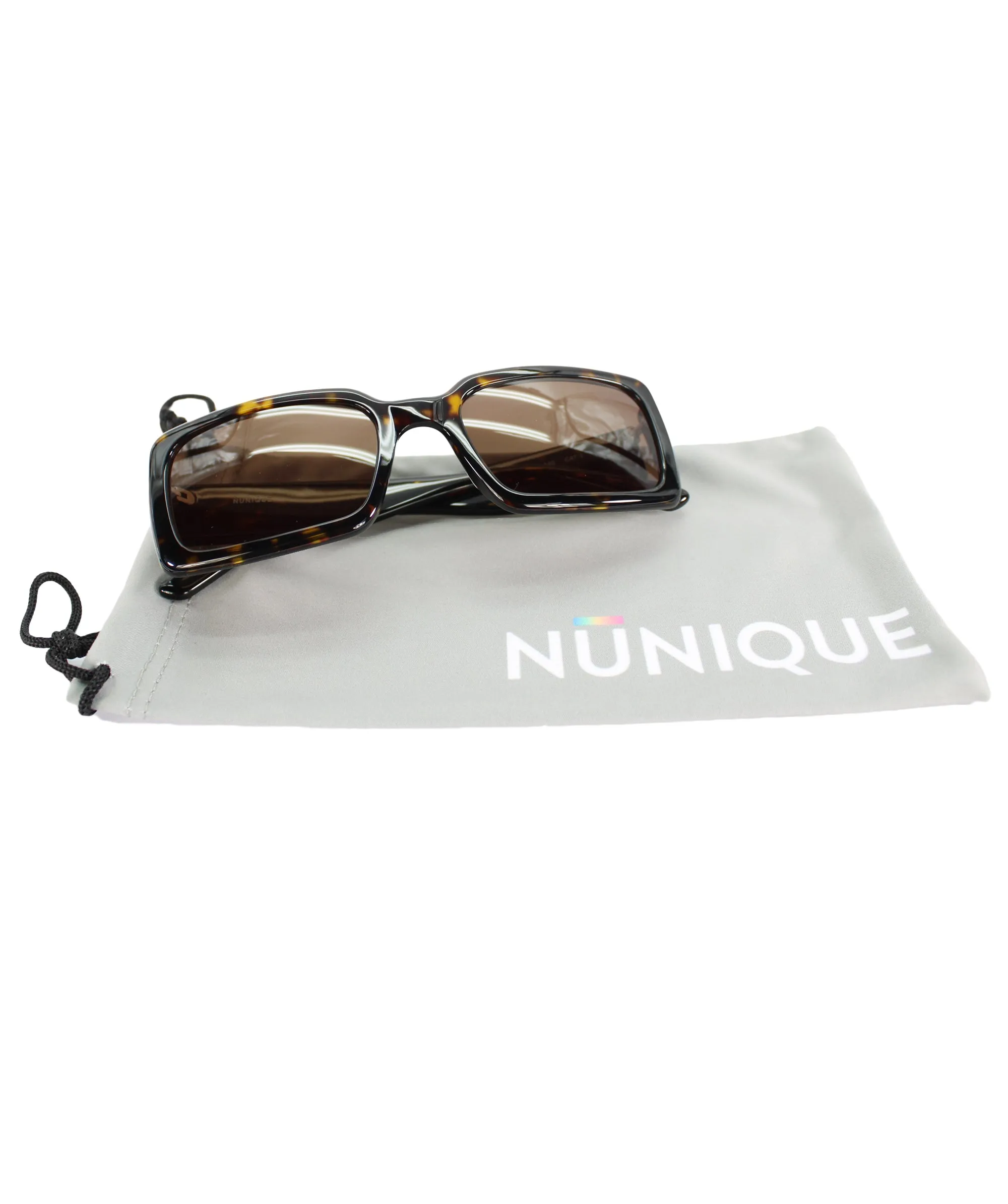 Nunique Unisex Rich Blaire Sunglasses,Multiple Color Options Classic Torty, Smokey lce, Manhattan Black,