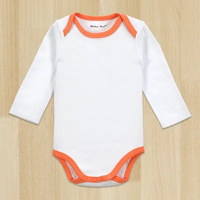 One-Pieces Baby Boy Gentleman Romper White Long Sleeve Baby bodysuit