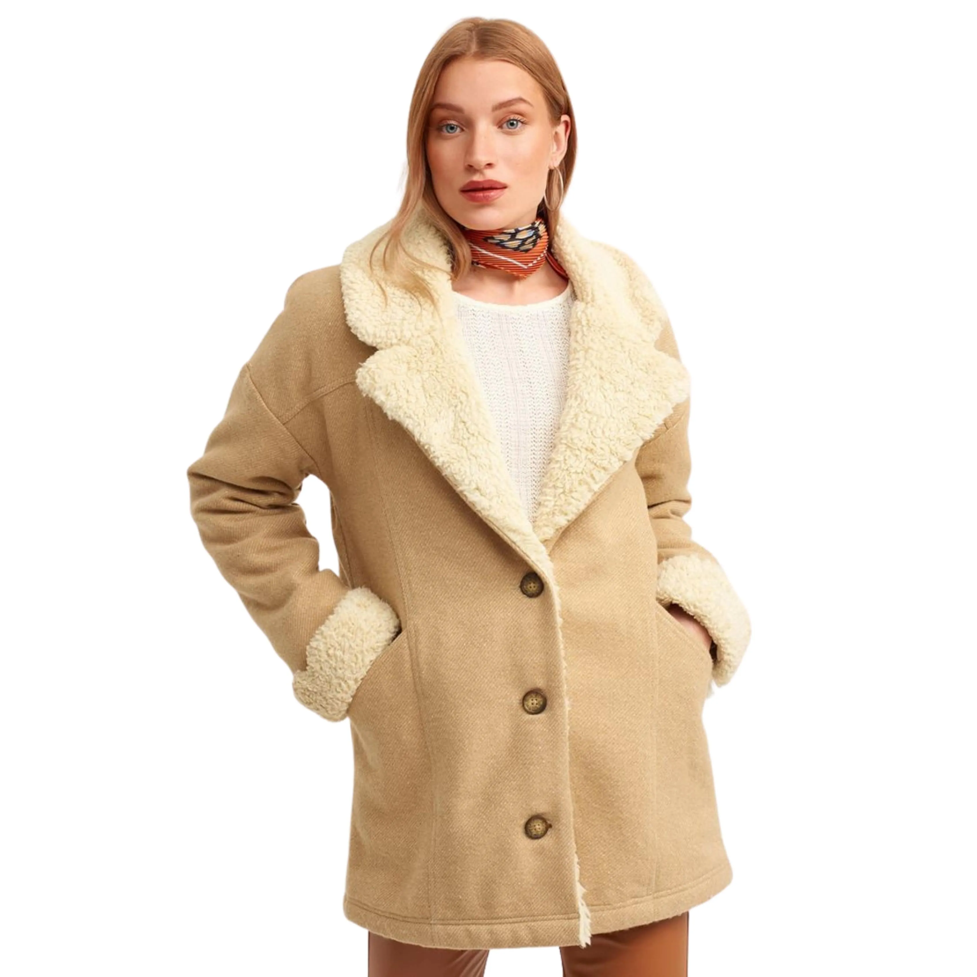 OXXO - Wool Oversize Midi Coat