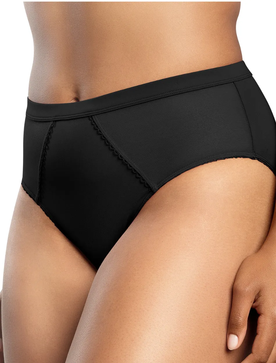 Parfait Micro Dress Panty, Black | Black Parfait French Cut Panties | Black Parfait By Affinitas Panties