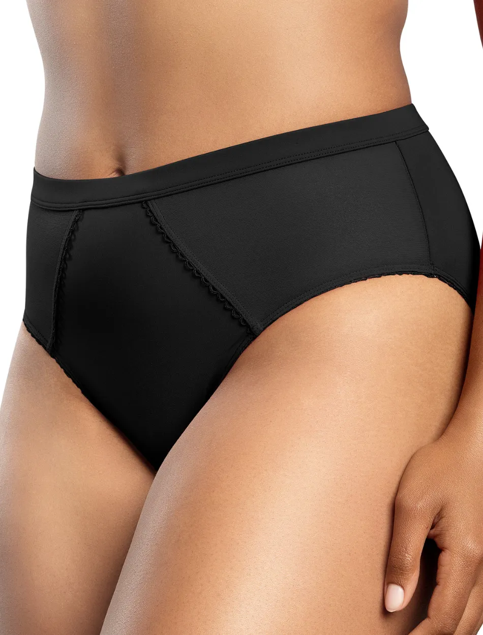 Parfait Micro Dress Panty, Black | Black Parfait French Cut Panties | Black Parfait By Affinitas Panties