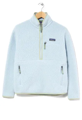 Patagonia Retro Pile Marsupial Women's Fleece Jacket - Steam Blue