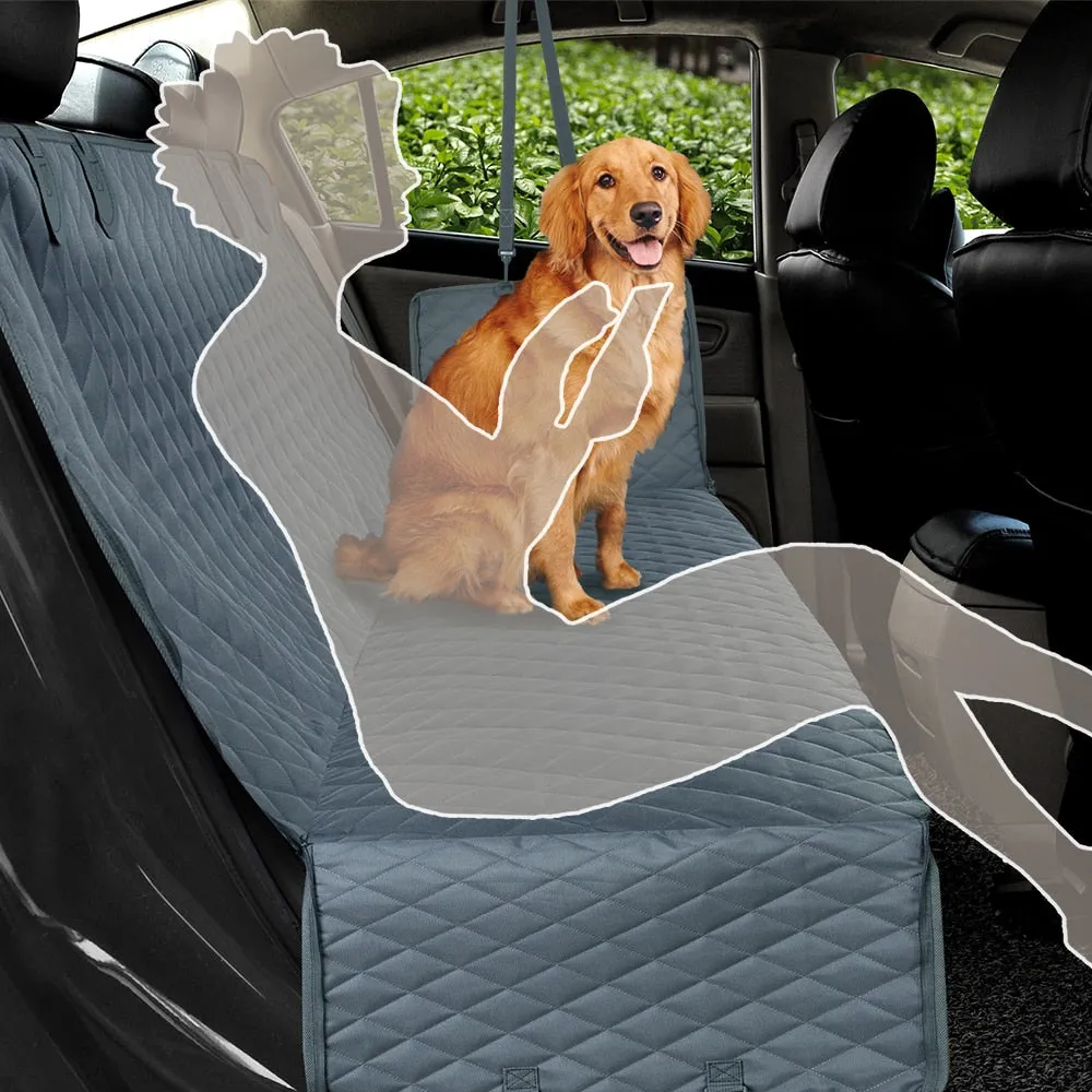 Pawlentine Dog Car Back Seat Cover. Luxury Car, Truck, SUV Hammock Pet Seat Cover. WickedYo.