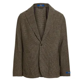 Polo Ralph Lauren Textured Weave Blazer Brown / Loden