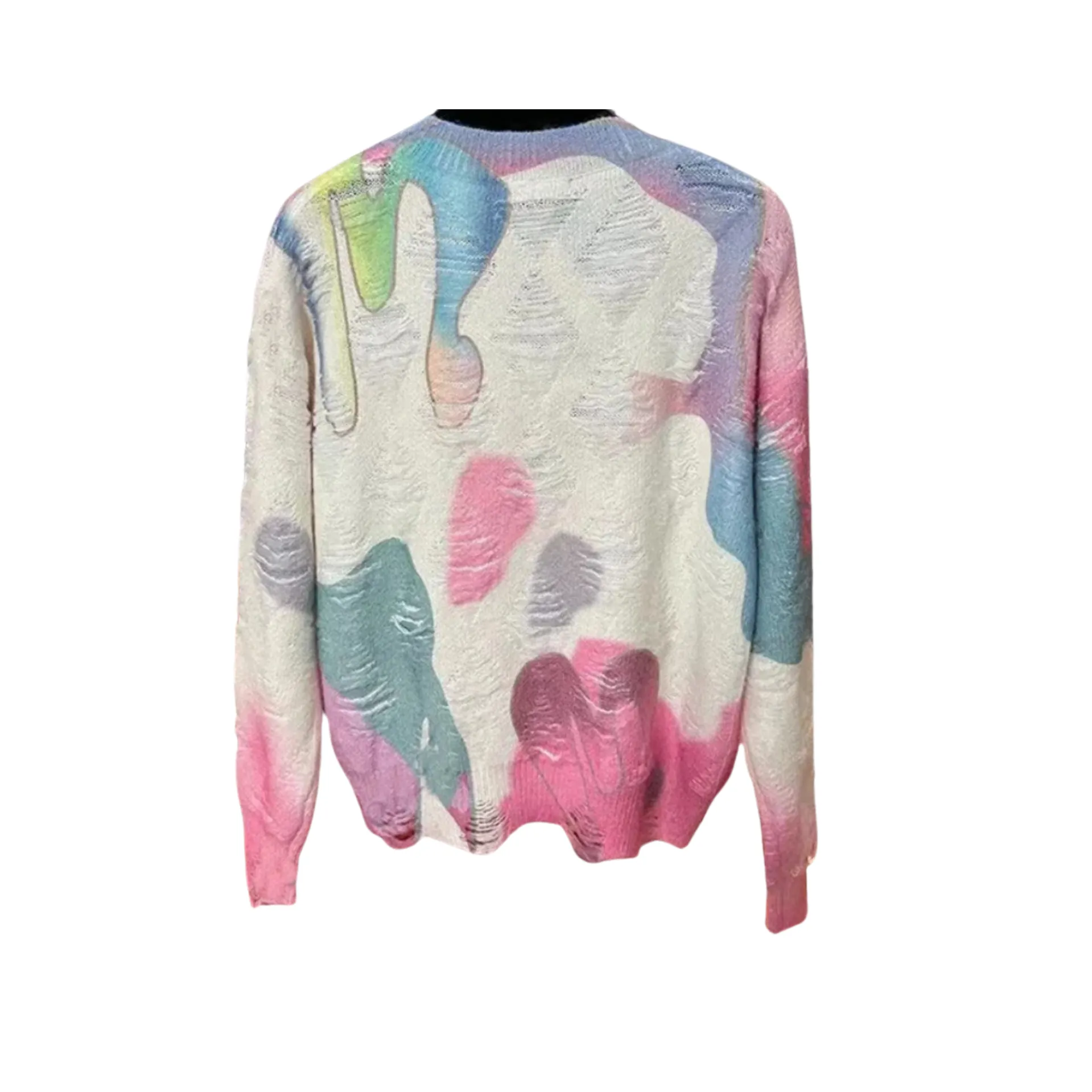 Pre Order:  Diamond Hollow Out Loose Sweater