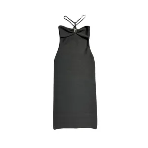 Pre Order:  Hollow Halter Neckline Bandage Dress