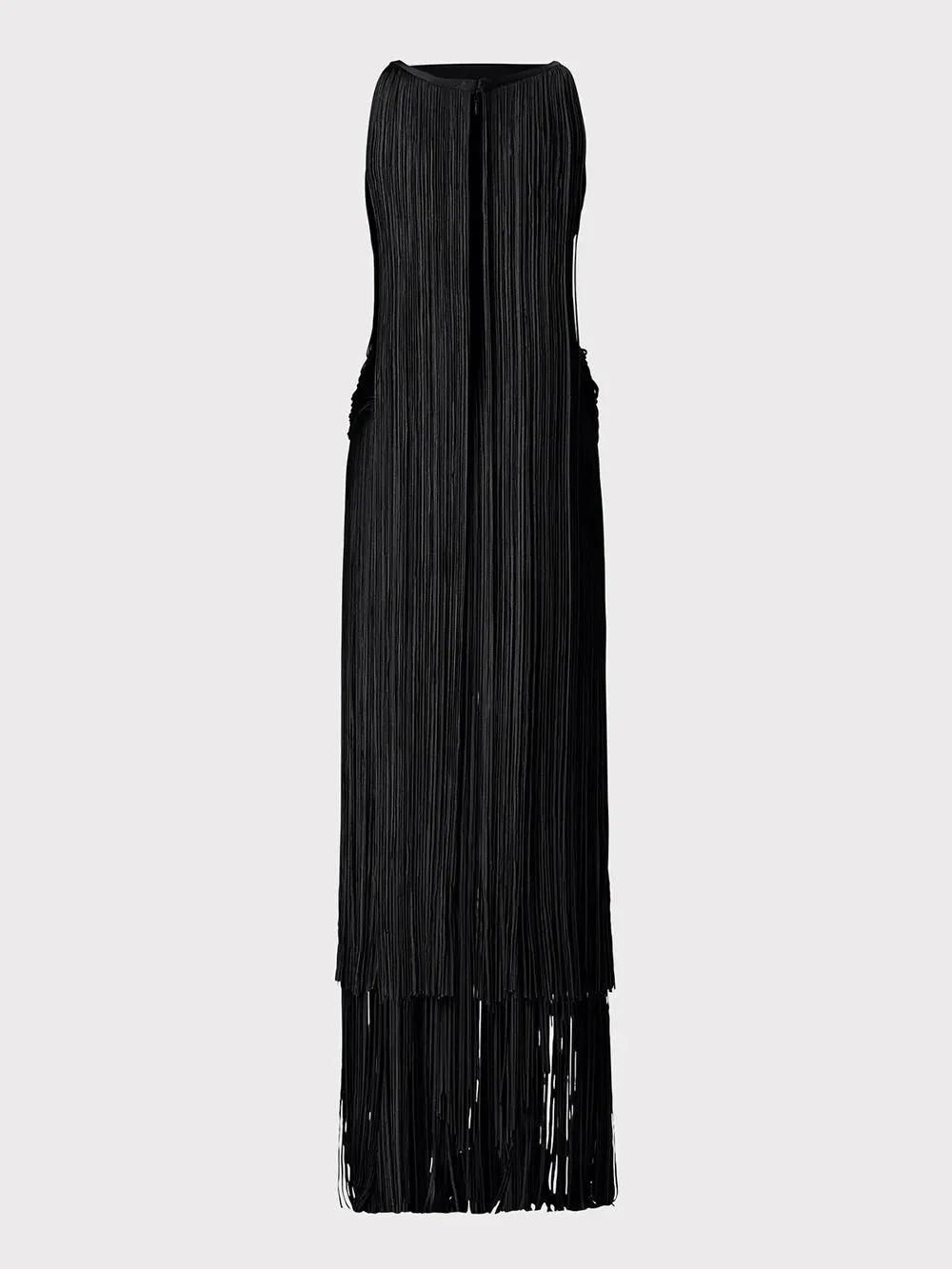 Pre Order:  Sleeveless Tassel Bandage Maxi Dress