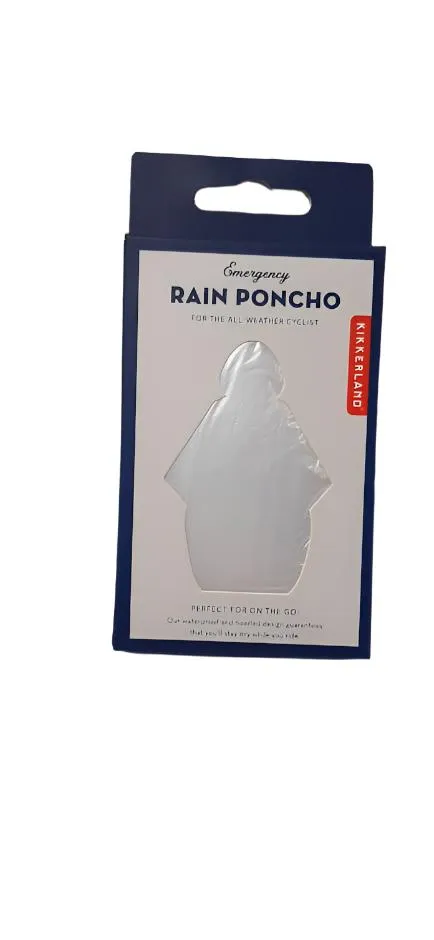 Rain Poncho-Kikkerland-23306