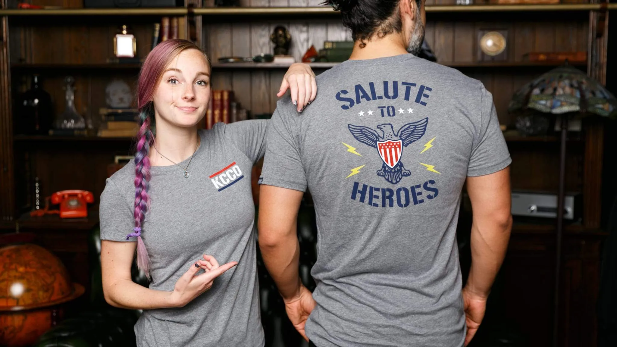 Salute to Heroes Tee