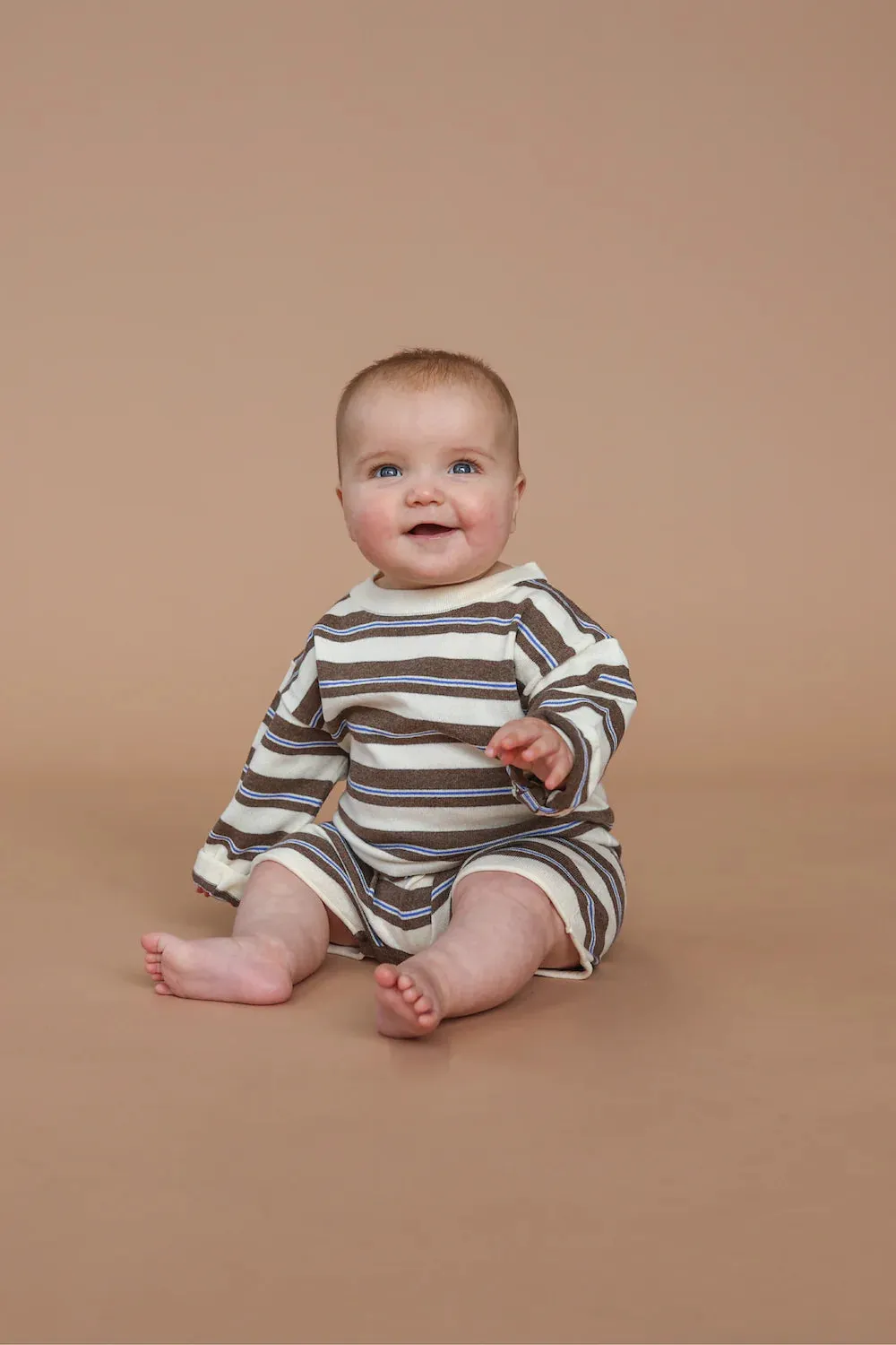 Sardine Stripe Romper