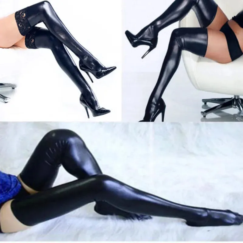 Sexy Wetlook Stockings