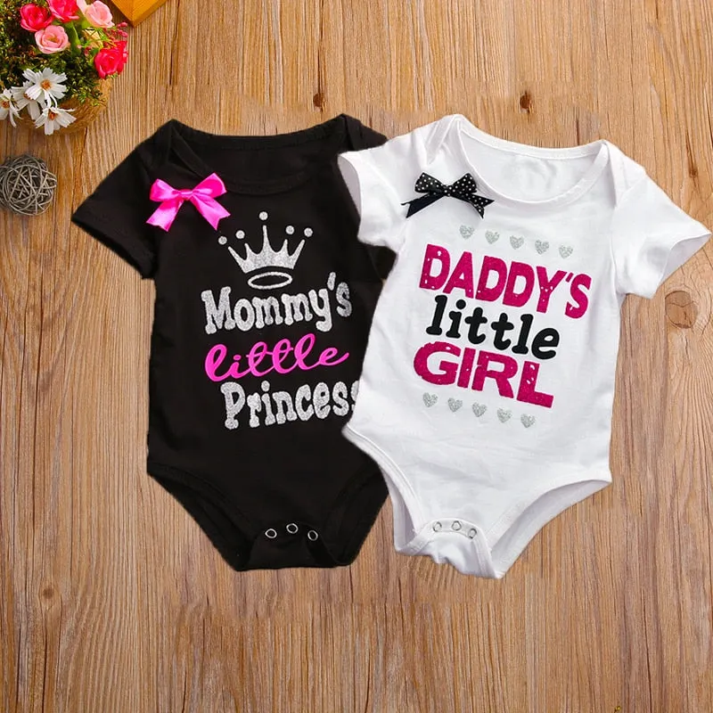 Short Sleeve Baby Girl Bodysuit