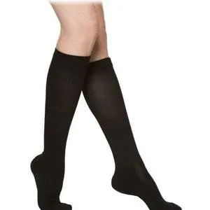 Sigvaris 362CXLM99 Cushioned Mens Calf High Compression Stocking, Size Extra-Large Long, 20 - 30mmhg, Black (1 Pair Per Box)