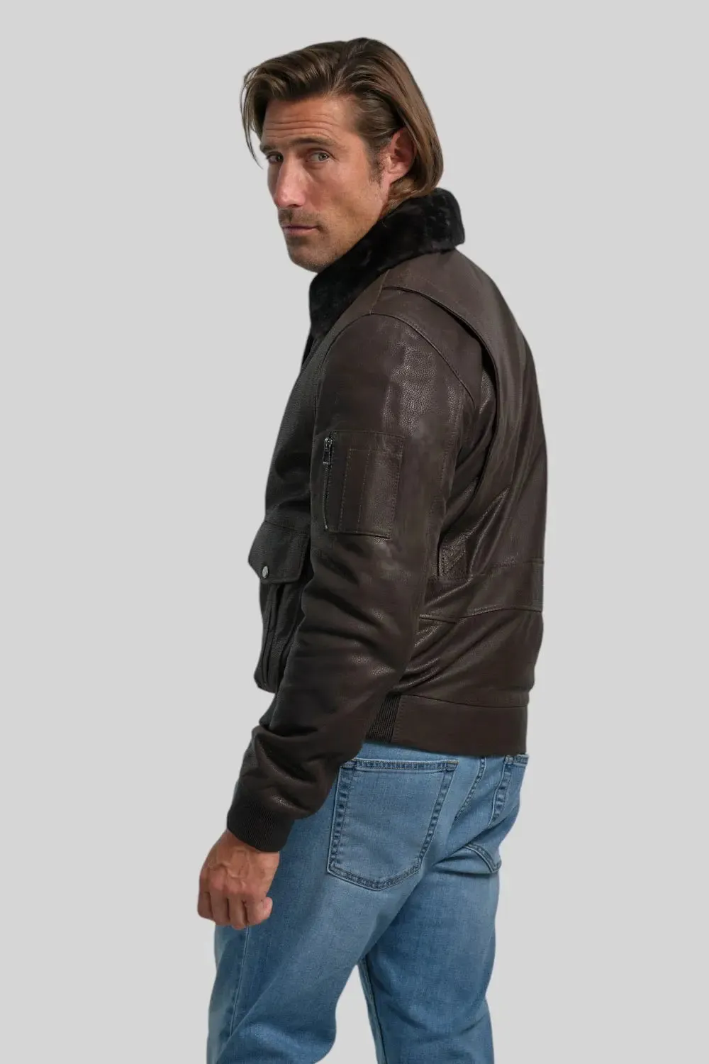 Silvano Shearling B-3 Bomber