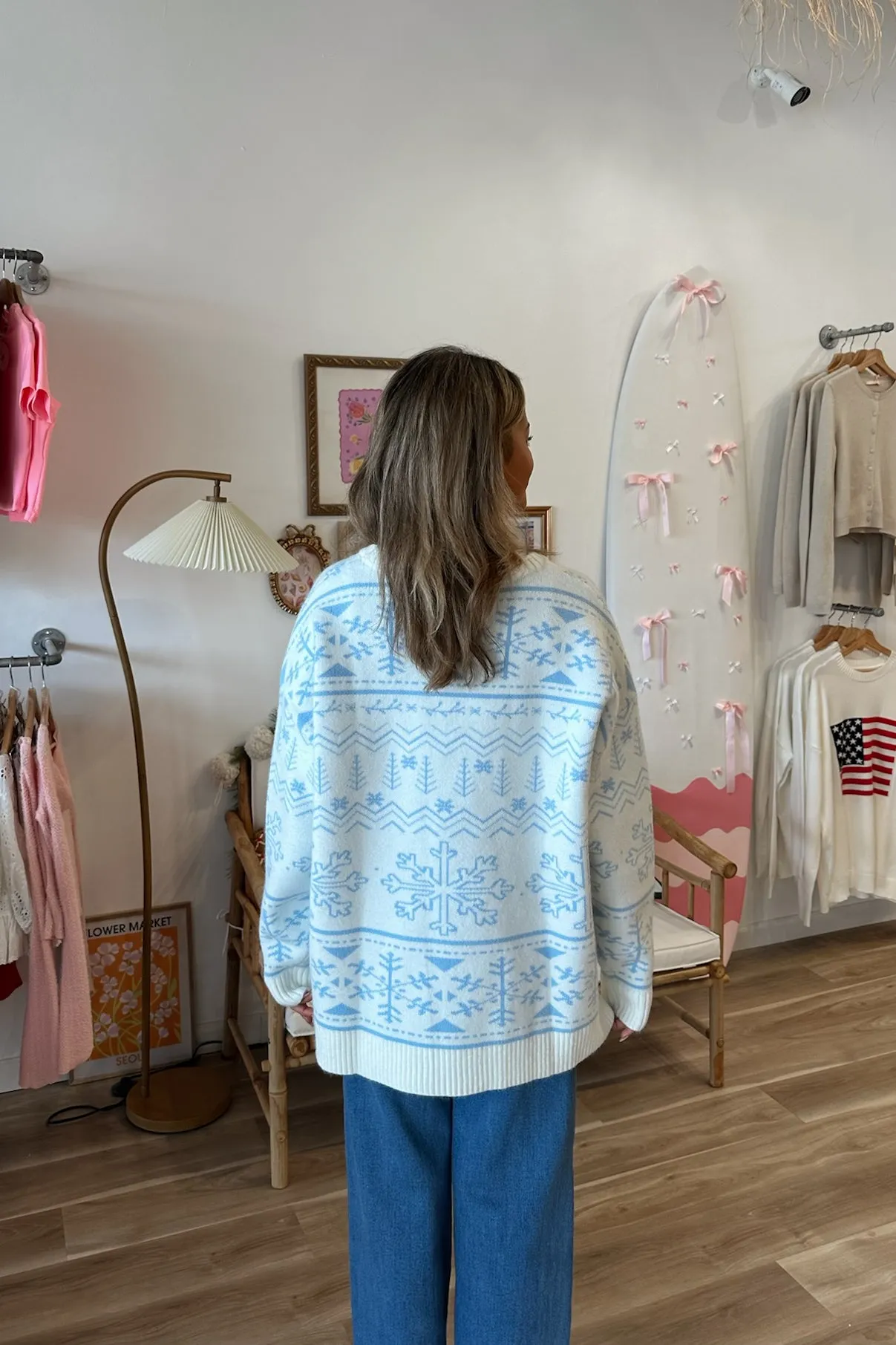 Snowflake Cozy Sweater