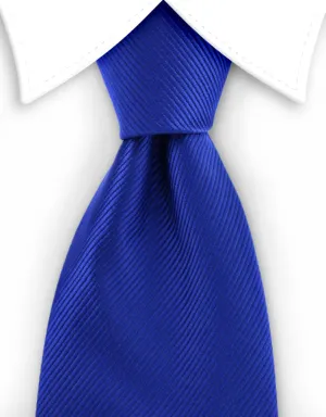 Solid Royal Blue 4" Wide Necktie