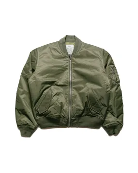 Stüssy Built Reversible Bomber Jacket Olive