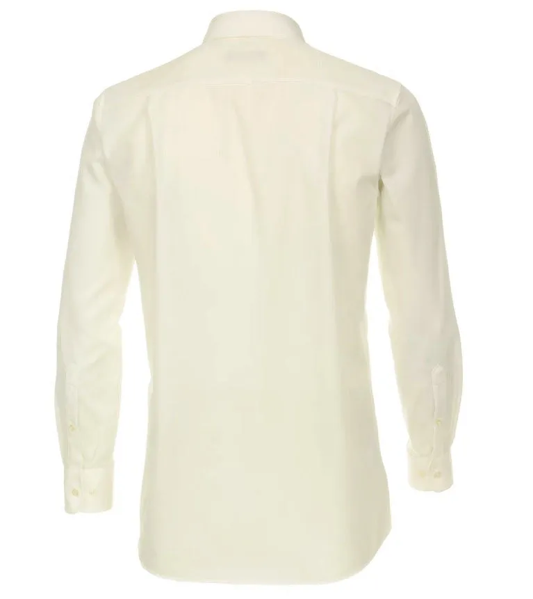 The Essential Solid Ivory Men's Dress Shirt