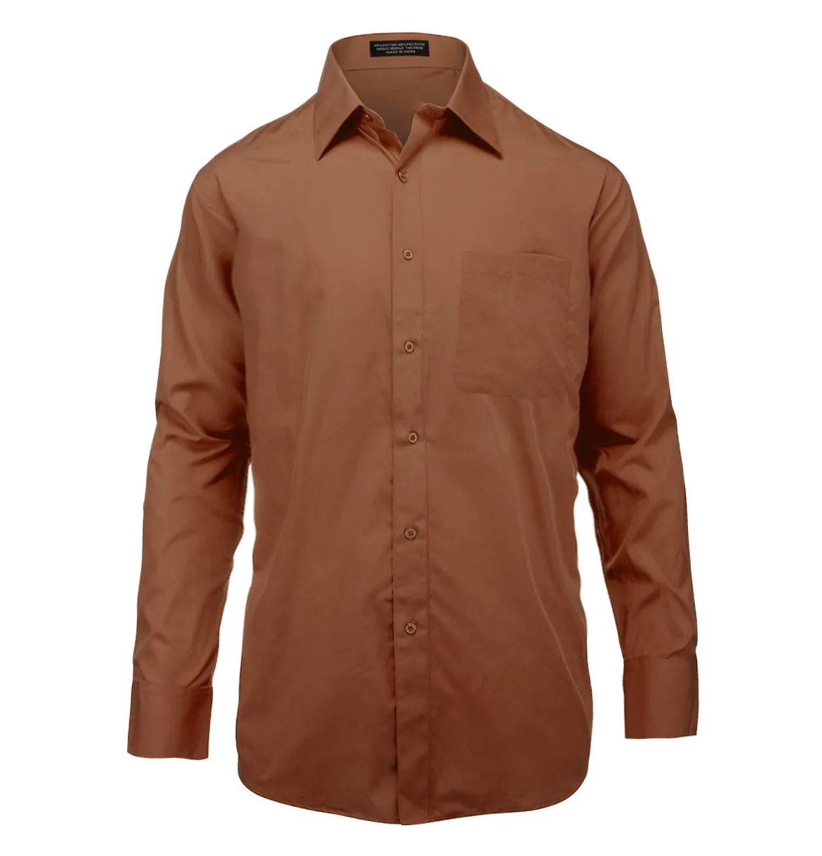 The Essential Solid Rust Men's Shirt