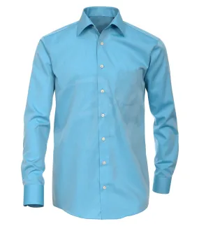 The Essential Solid Turquoise Men's Dress Shirt