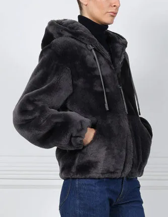 The Juniper Shearling Hoodie