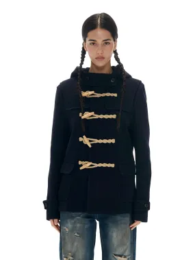 Toggle Rope Hooded Coat