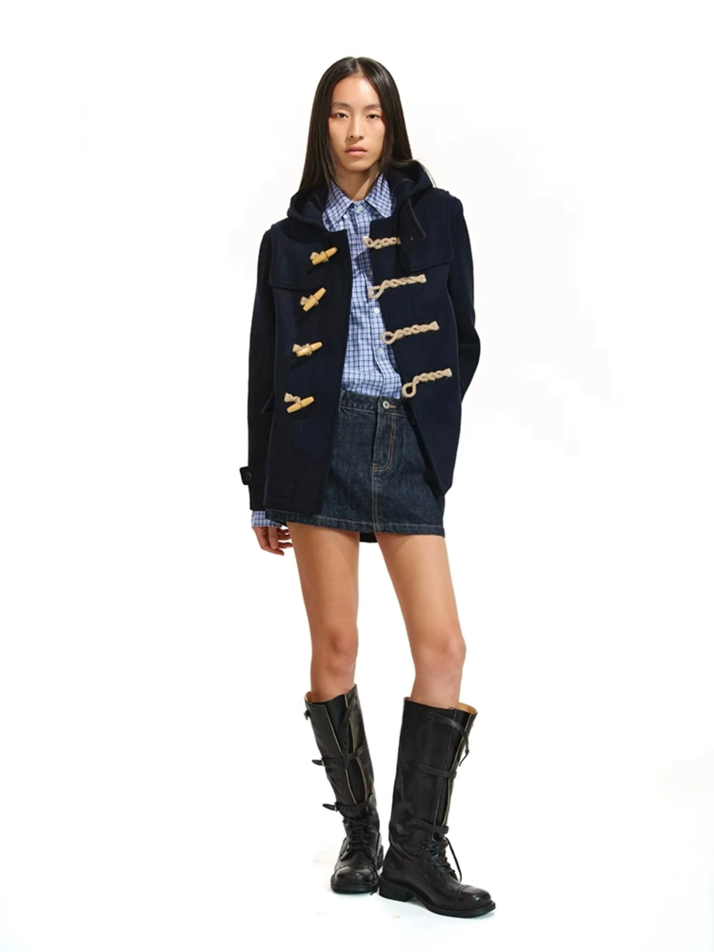 Toggle Rope Hooded Coat