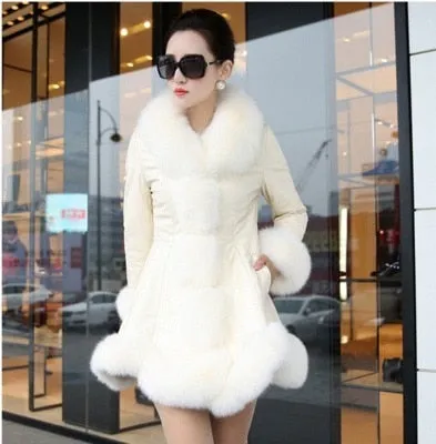 Trendy Faux Fur High Quality Coat