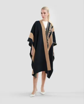 Two-Tone Poncho